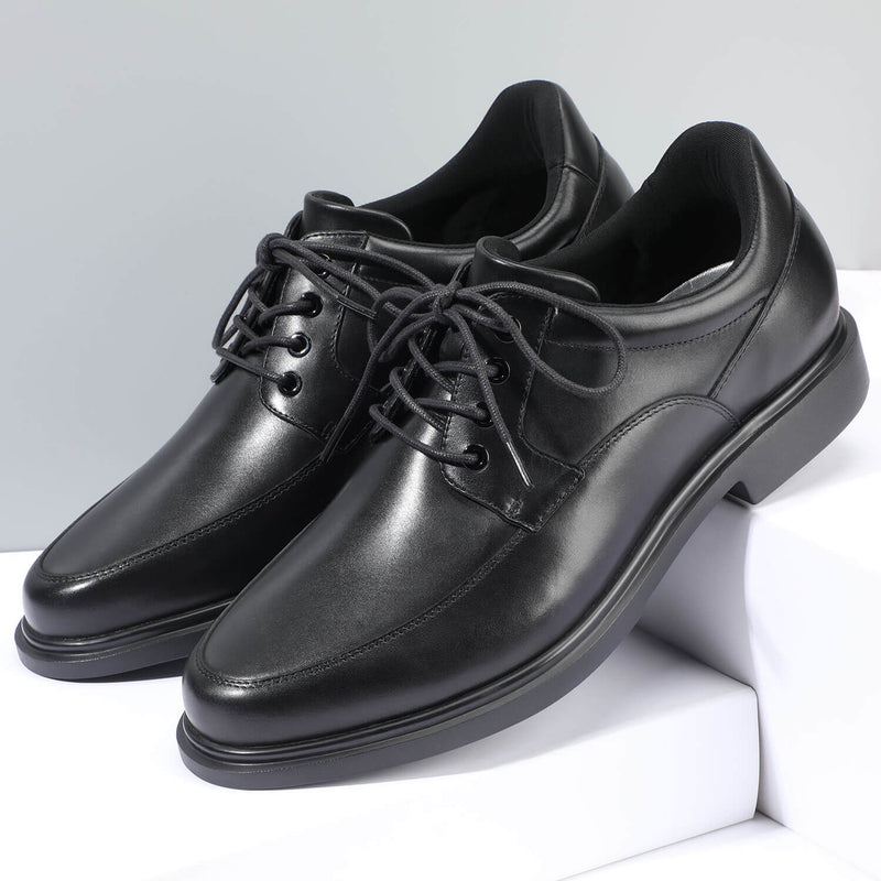 Zeba Easy on Dress Shoes, a hands-free dress shoe