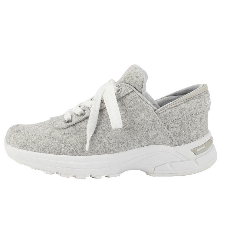 Zeba Earthly Gray women's hands-free sneaker