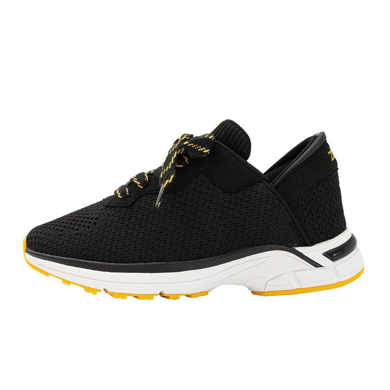 Zeba Electric Black women's hands-free sneaker