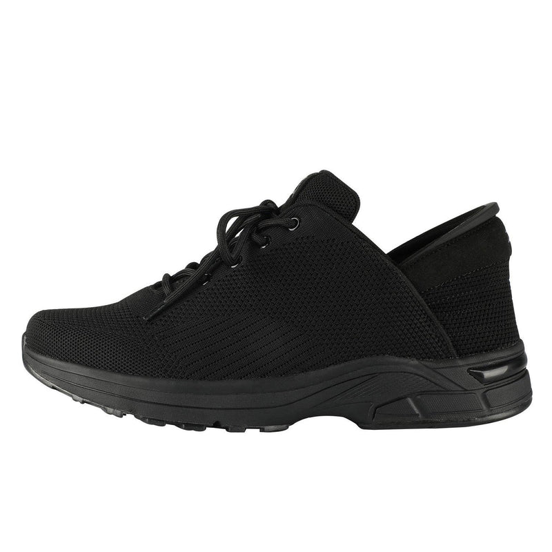 Zeba Jet Black men's hands-free sneaker